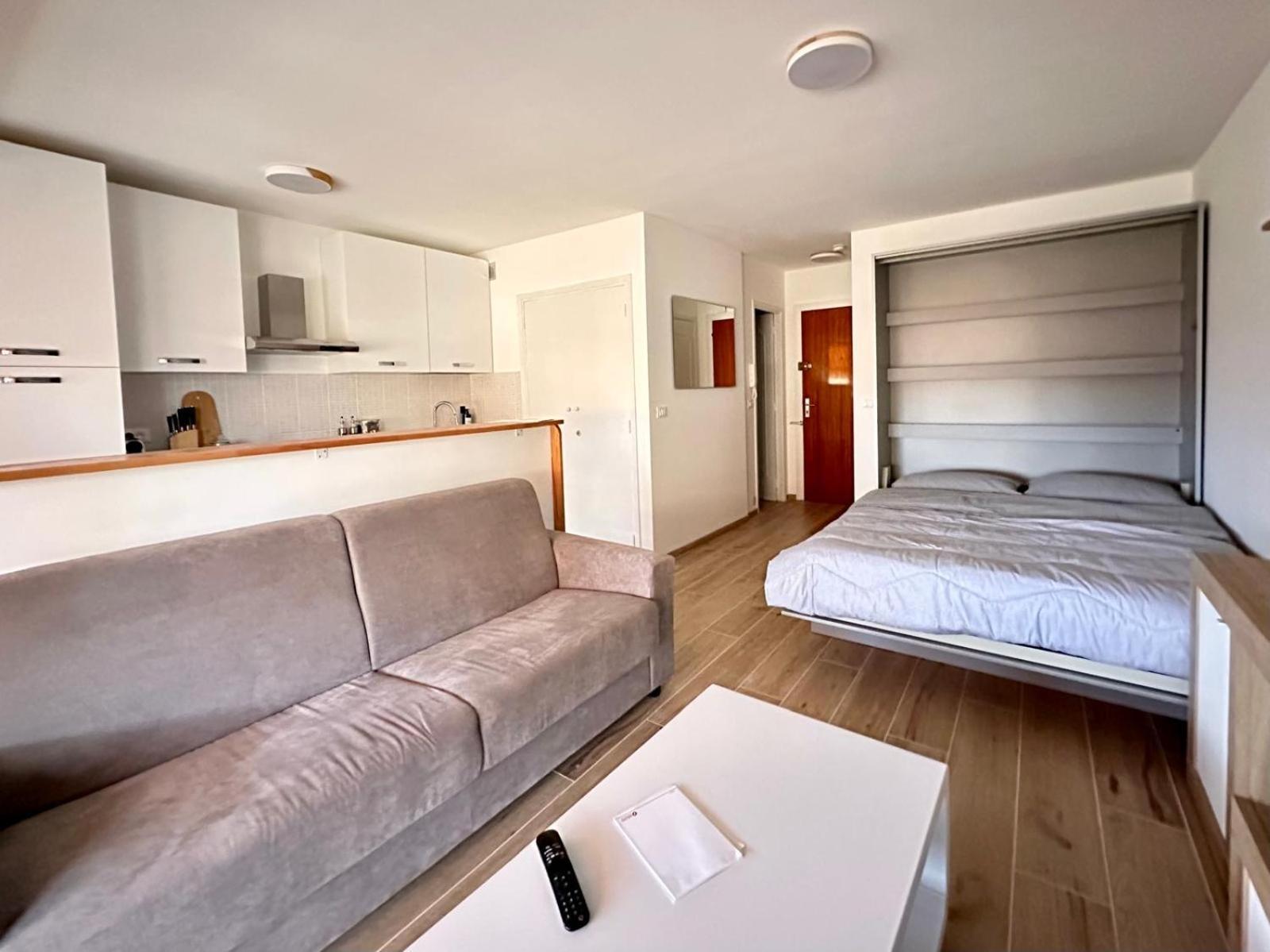 Studio Kialeo Pres De La Plage Avec Parking Roquebrune-Cap-Martin Extérieur photo
