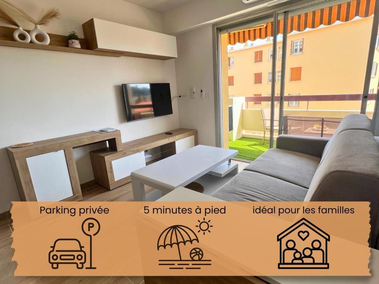 Studio Kialeo Pres De La Plage Avec Parking Roquebrune-Cap-Martin Extérieur photo